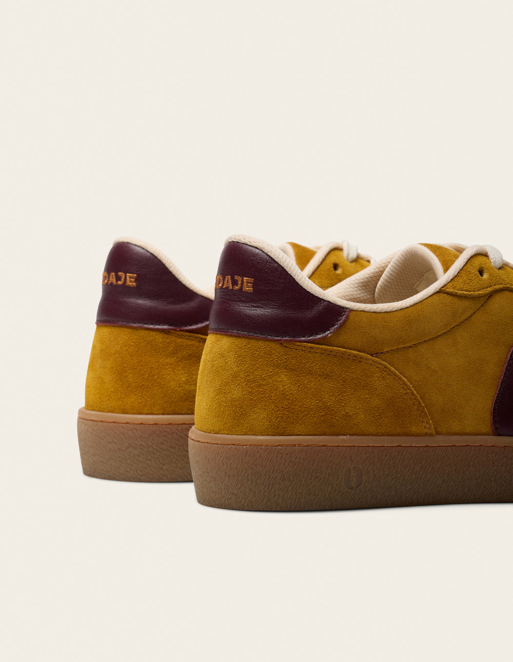 Baskets Pablo - Ocre bordeaux