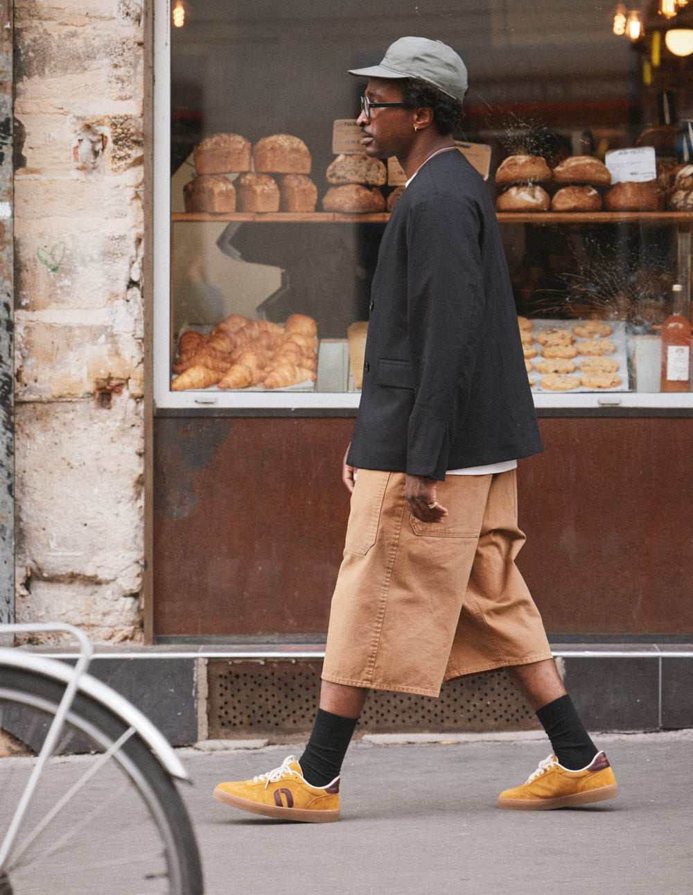 Baskets Pablo - Ocre bordeaux