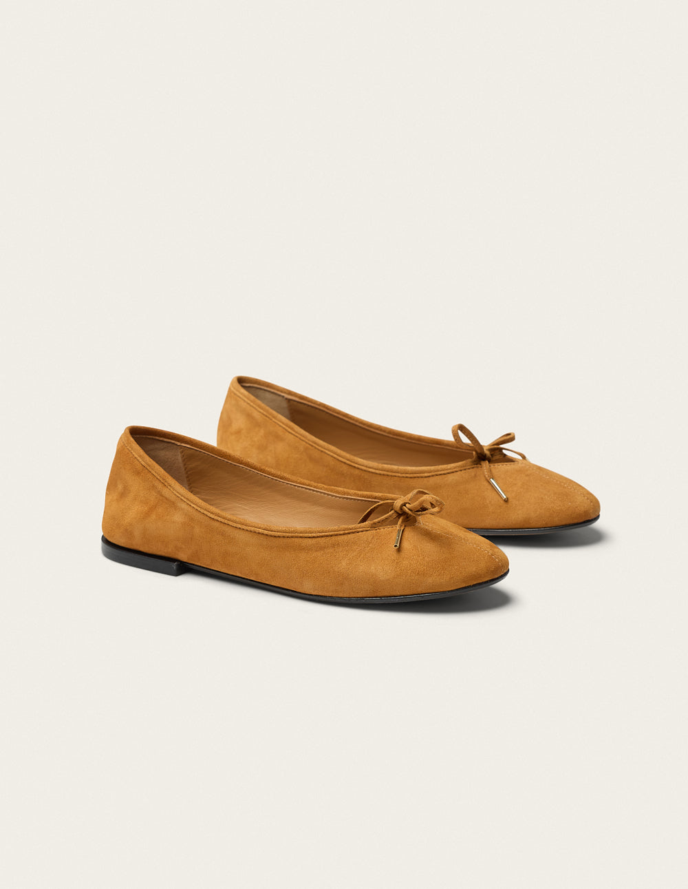 Palea ballet flats - Amber Suede
