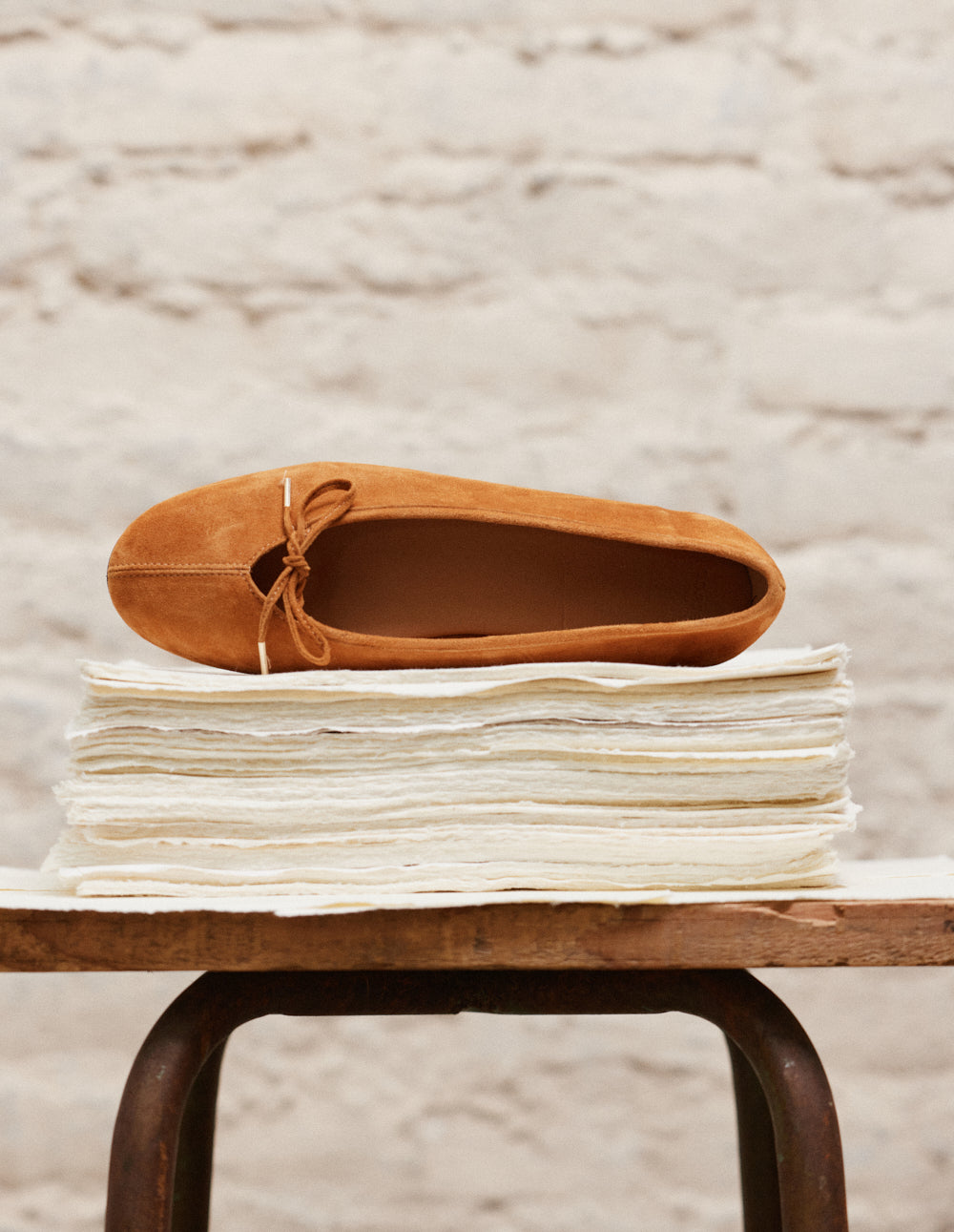 Palea ballet flats - Amber Suede