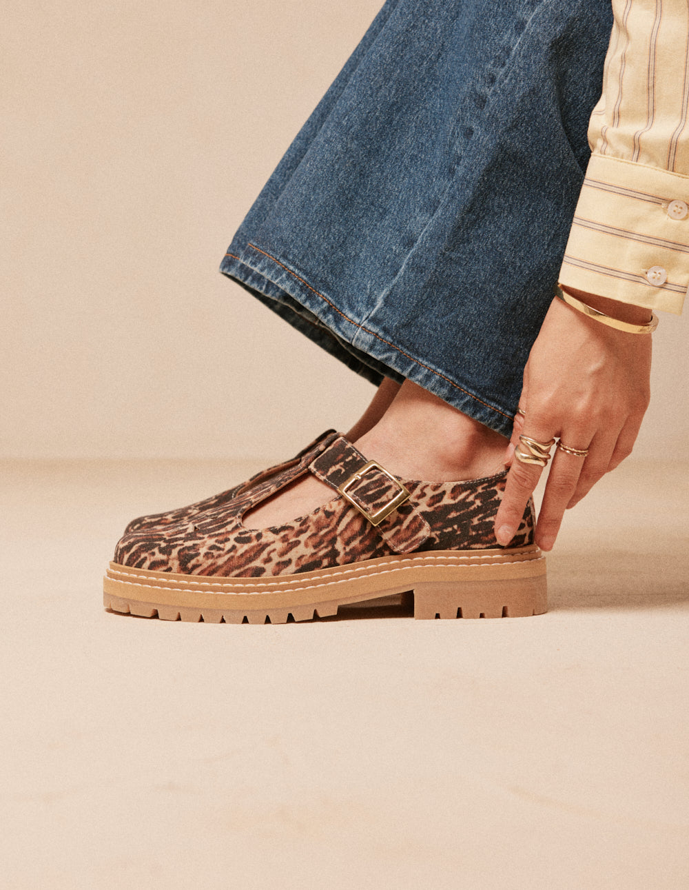 Romane Derbies - Bengal Suede