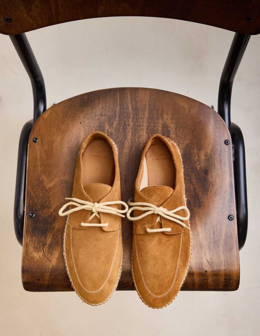 Charles Espadrilles - Cognac suede