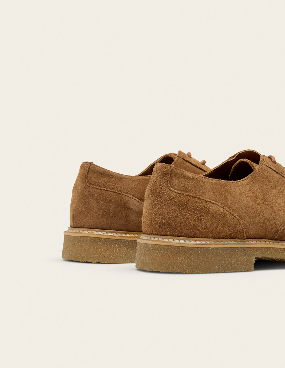 Derbies Alwin - Suède marron