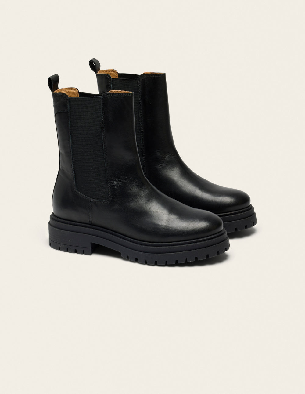 Ankle boots Amélie - Black leather