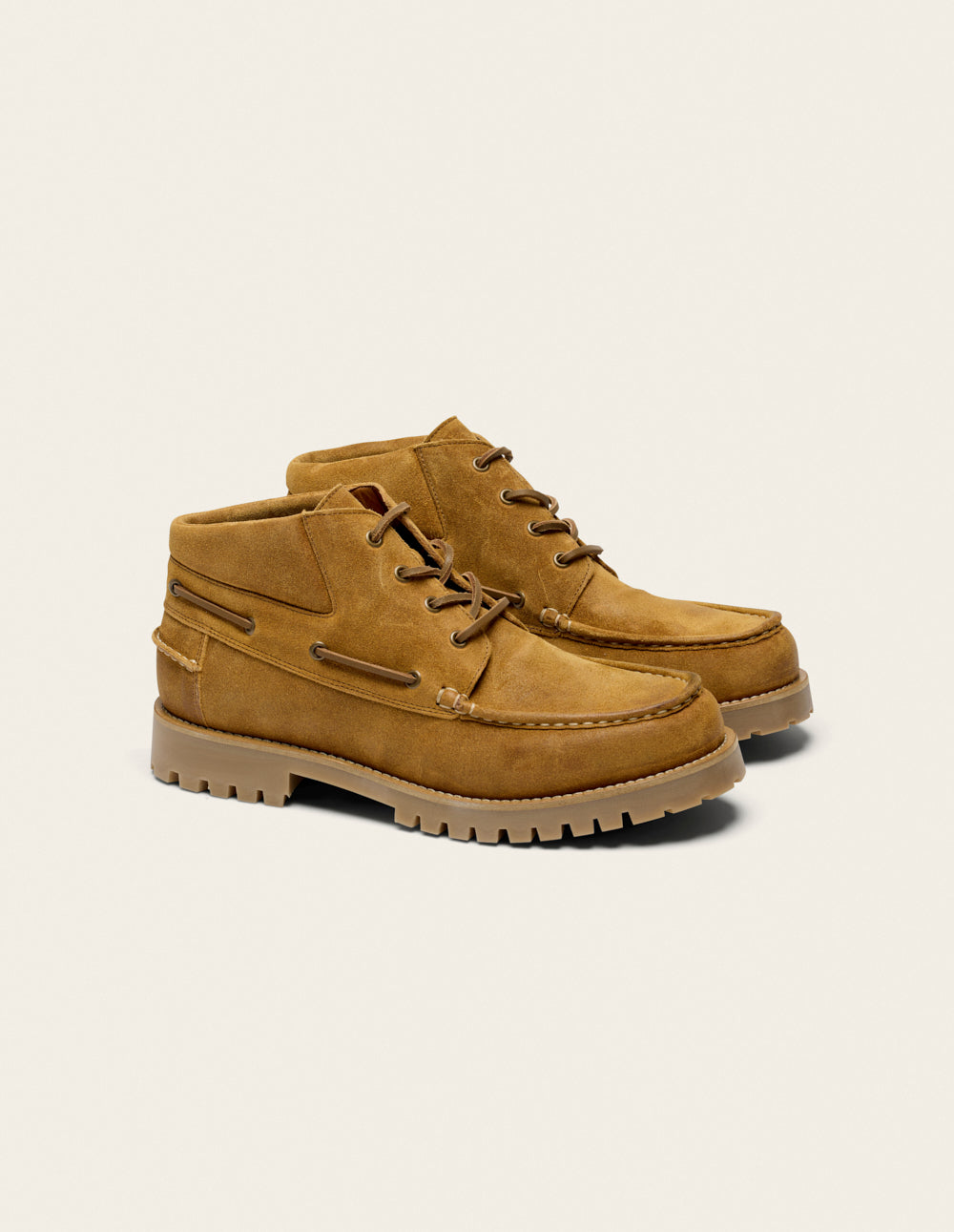 Bottines Dalvi - Suède huilé marron