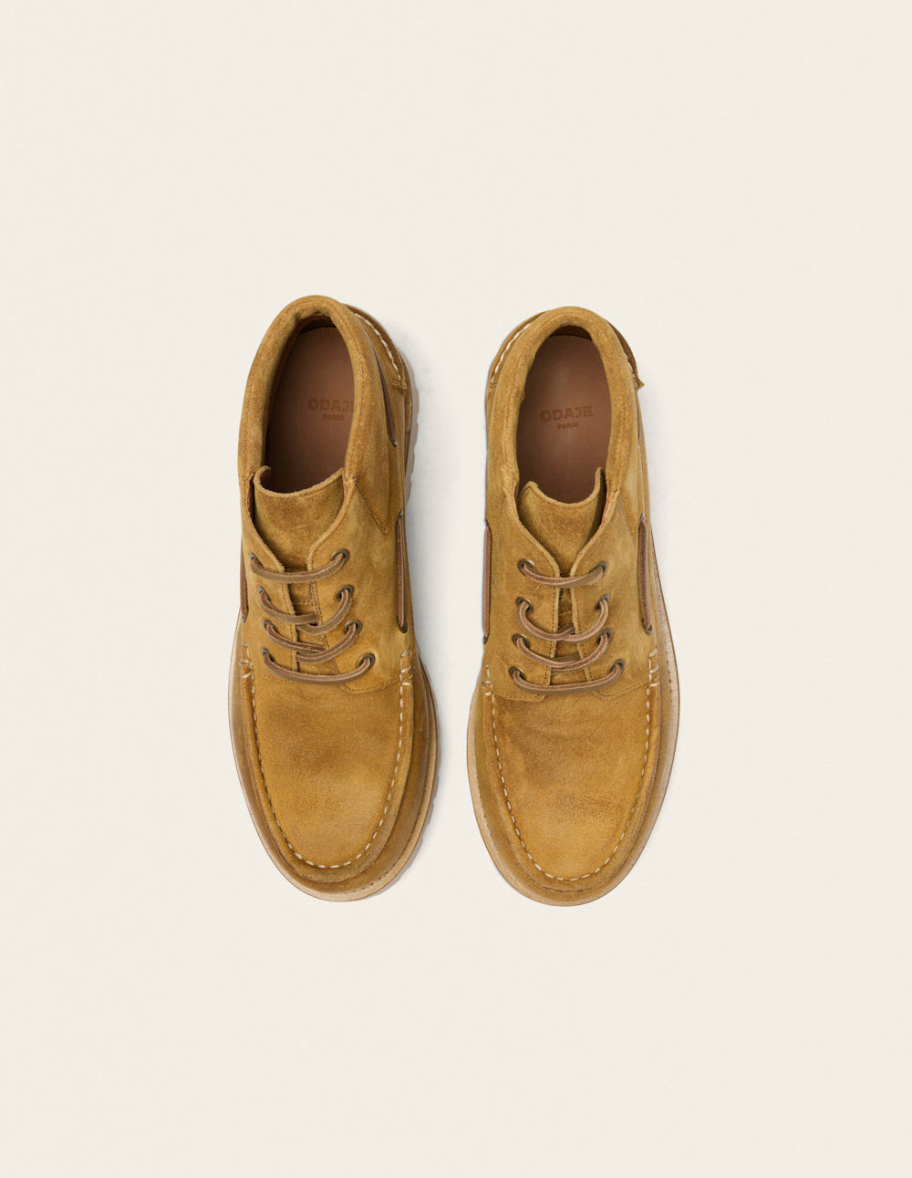 Bottines Dalvi - Suède huilé marron