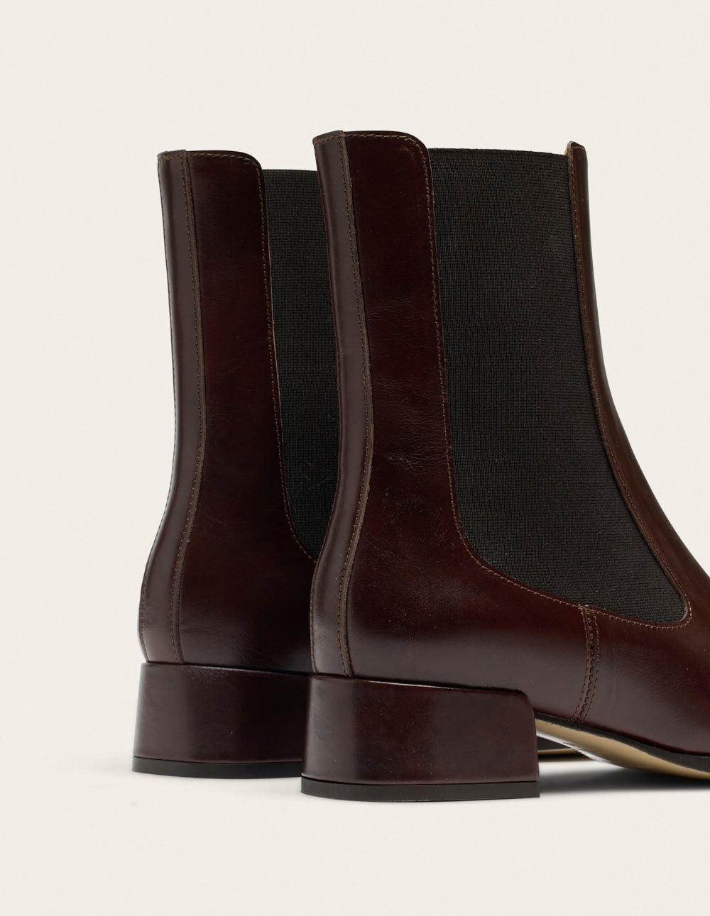Bottines Delina - Cuir marron