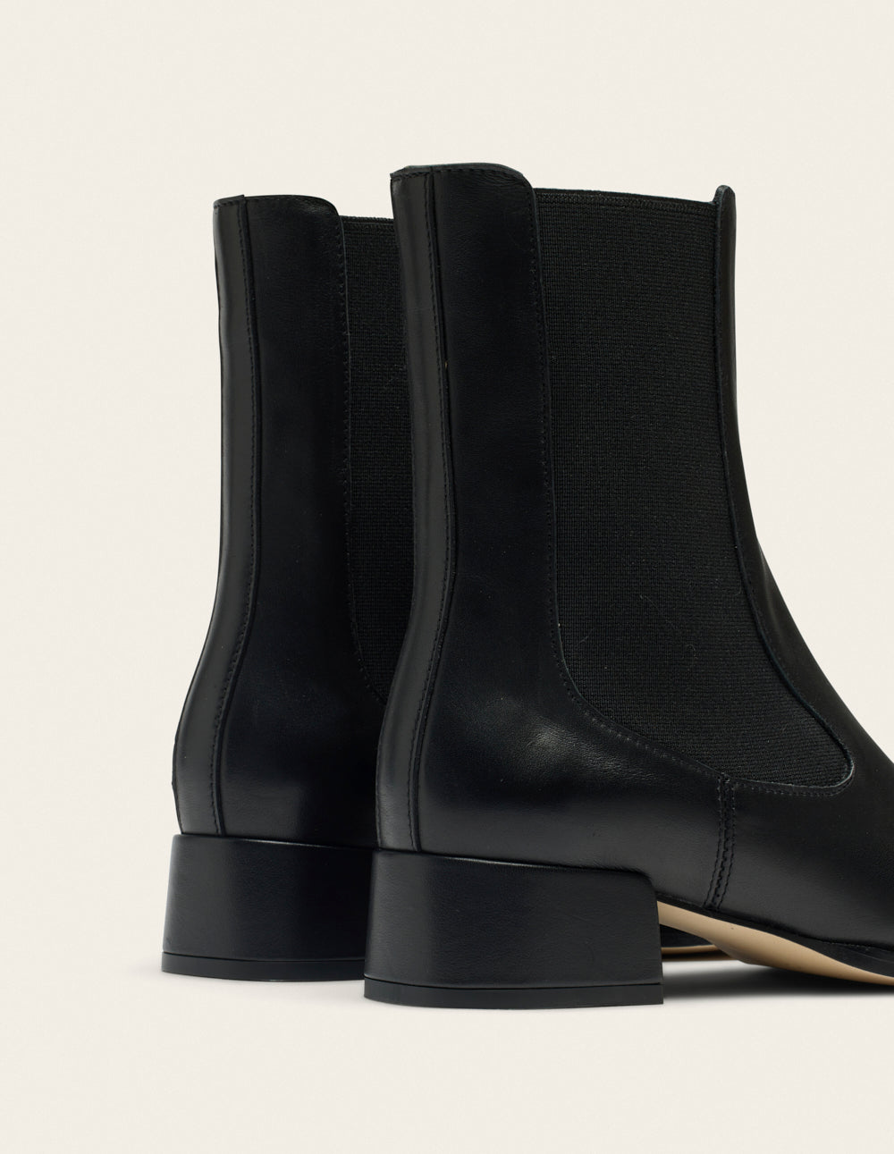 Bottines Delina - Cuir noir