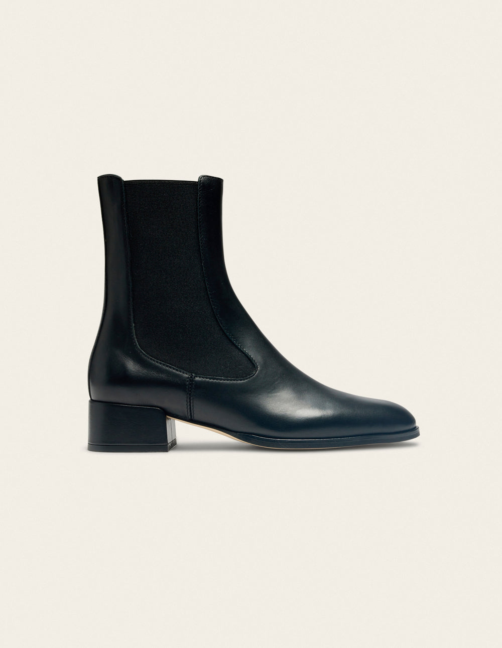 Bottines Delina - Cuir noir