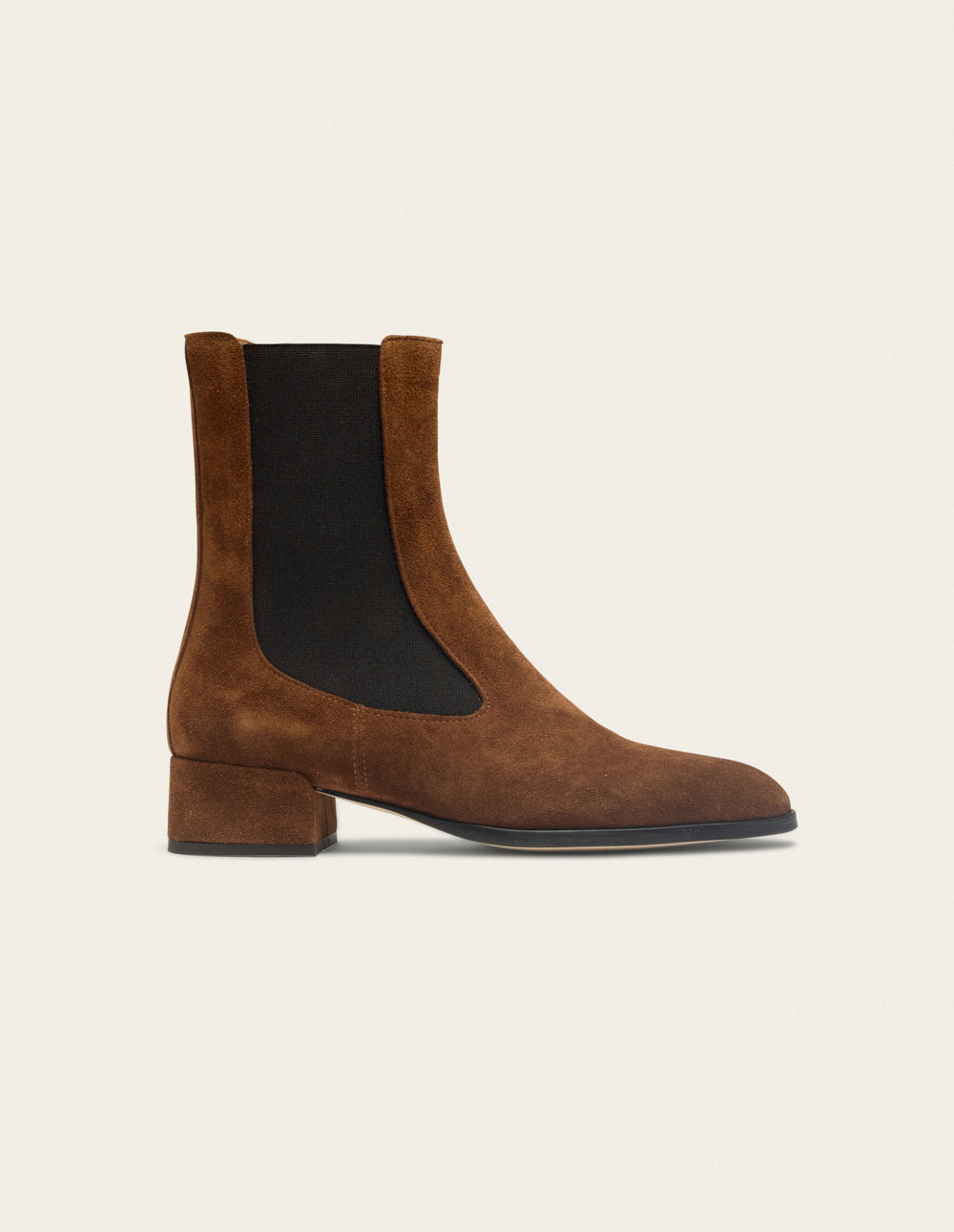 Delina ankle boots - Brown suede