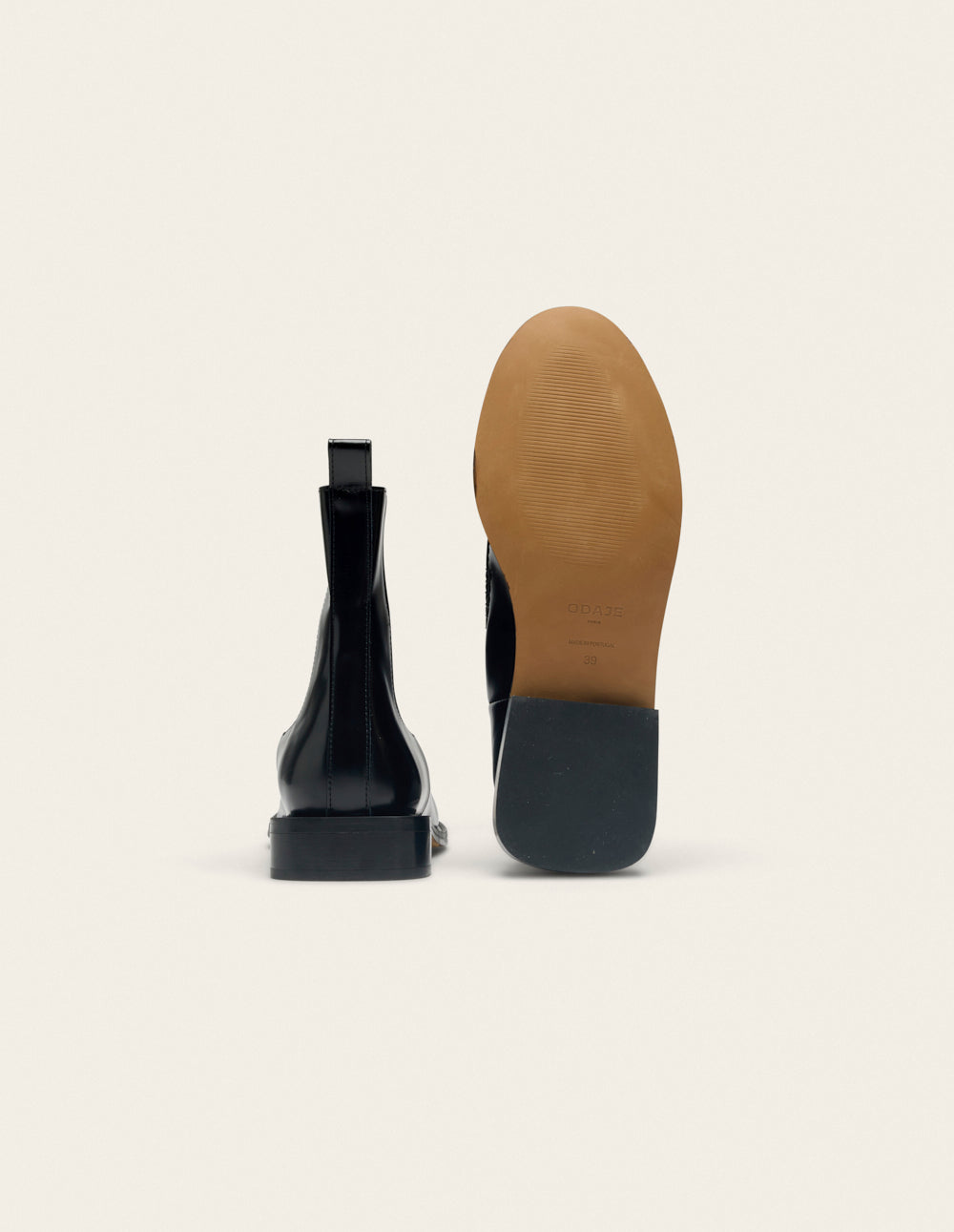 Bottines Iroz - Cuir box noir
