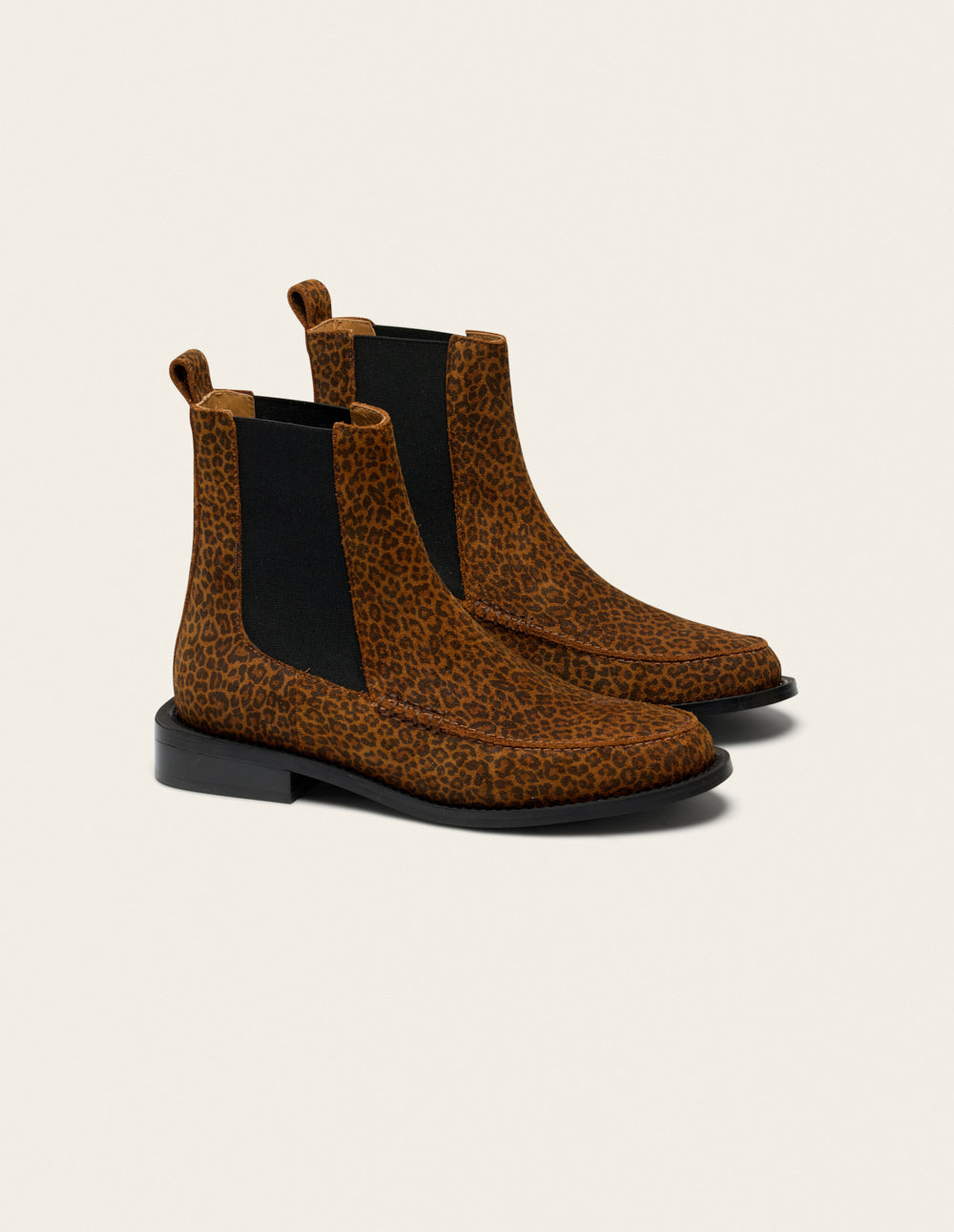 Bottines Iroz - Suède léopard