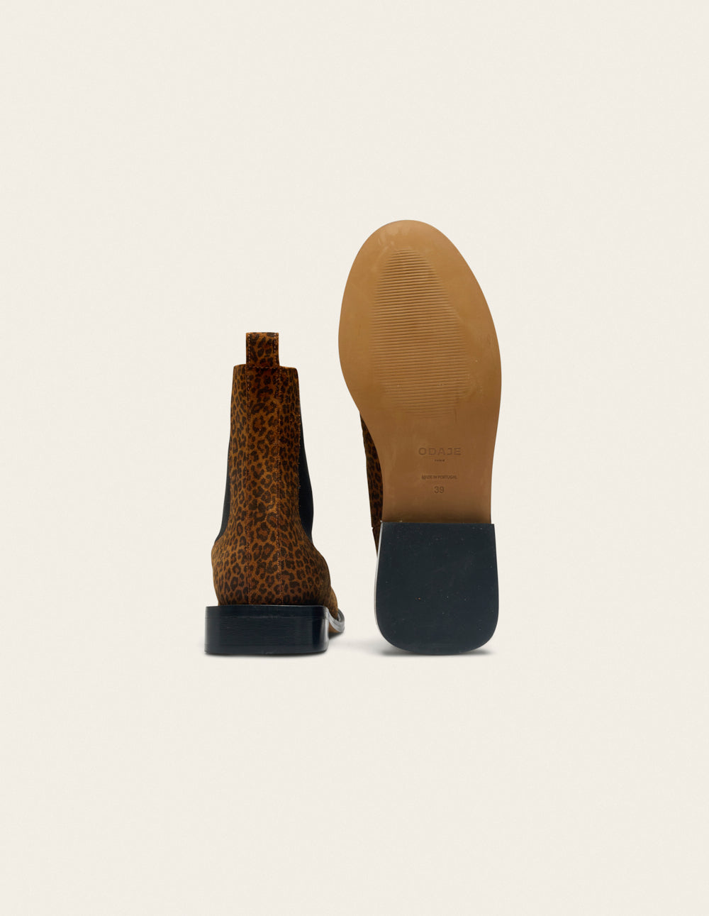 Bottines Iroz - Suède léopard