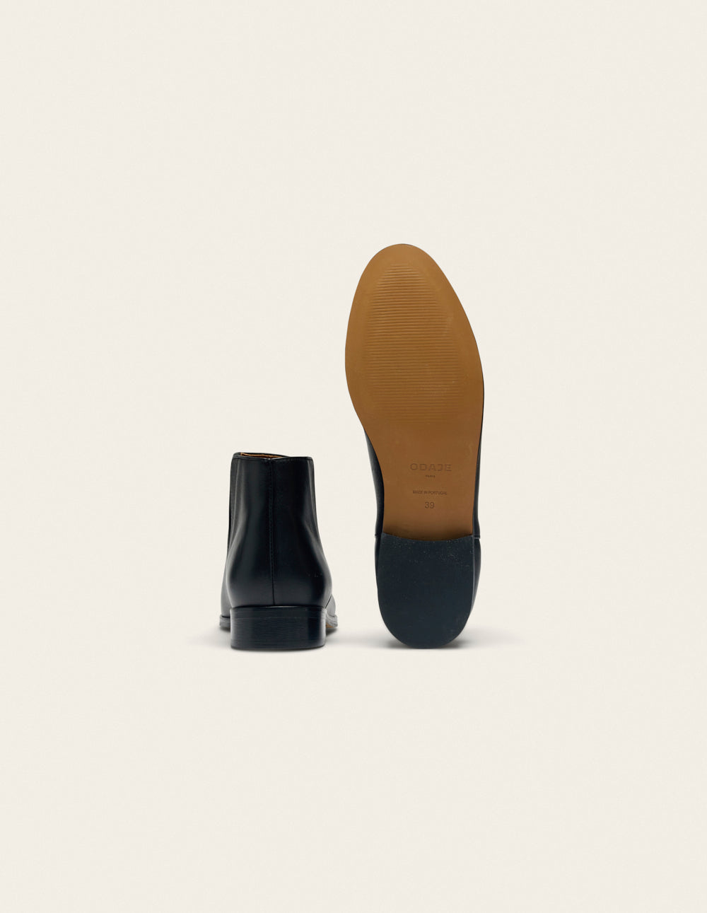 Bottines Jeanne B - Cuir noir