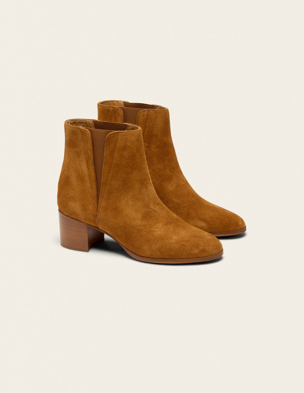 Heeled ankle boots Jeanne M - Amber suede