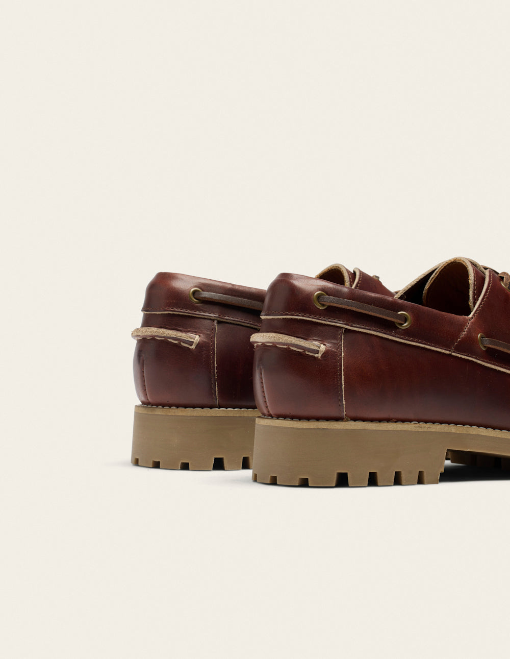 Tom Boat Shoes - Dark Brown Leather