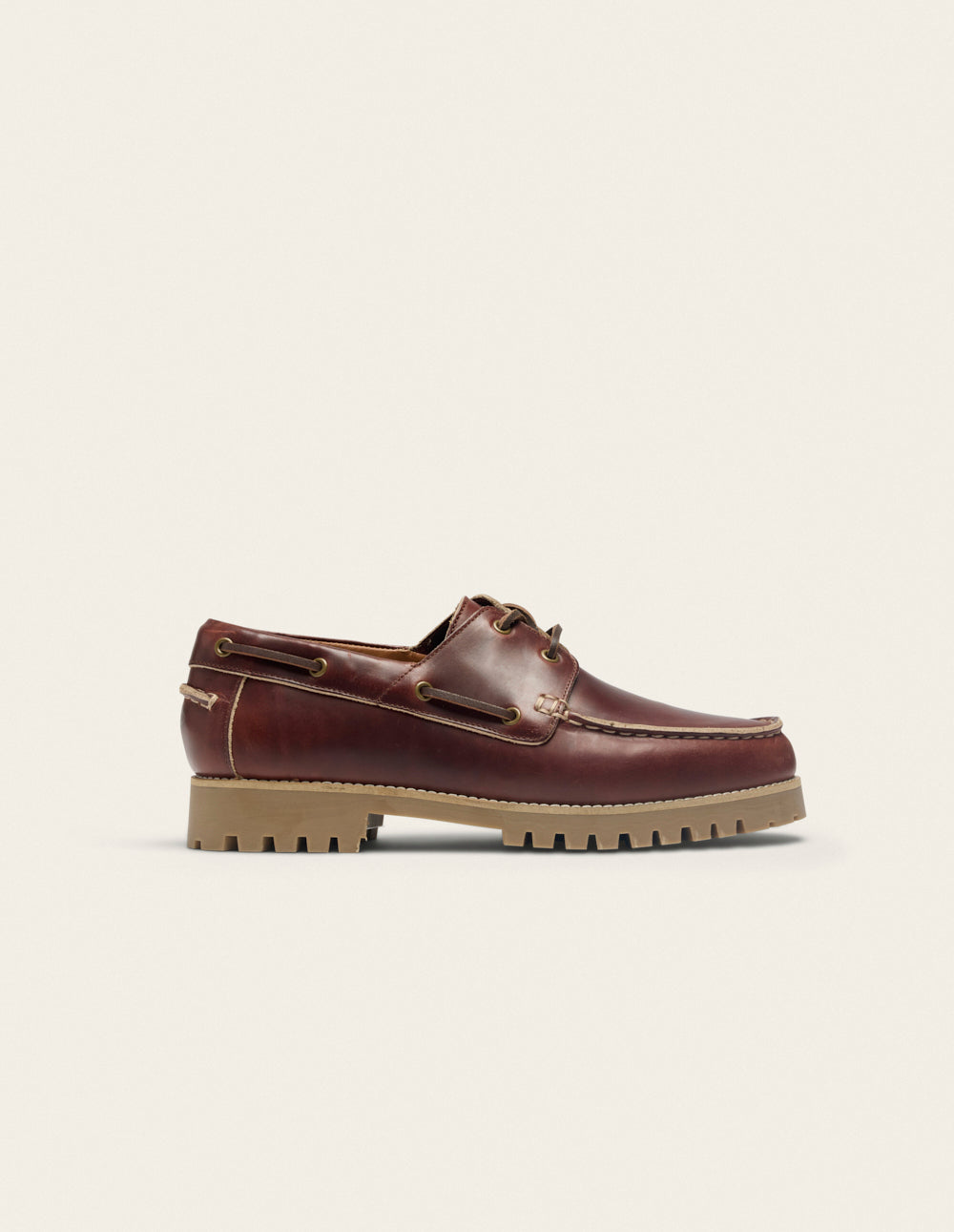 Tom Boat Shoes - Dark Brown Leather