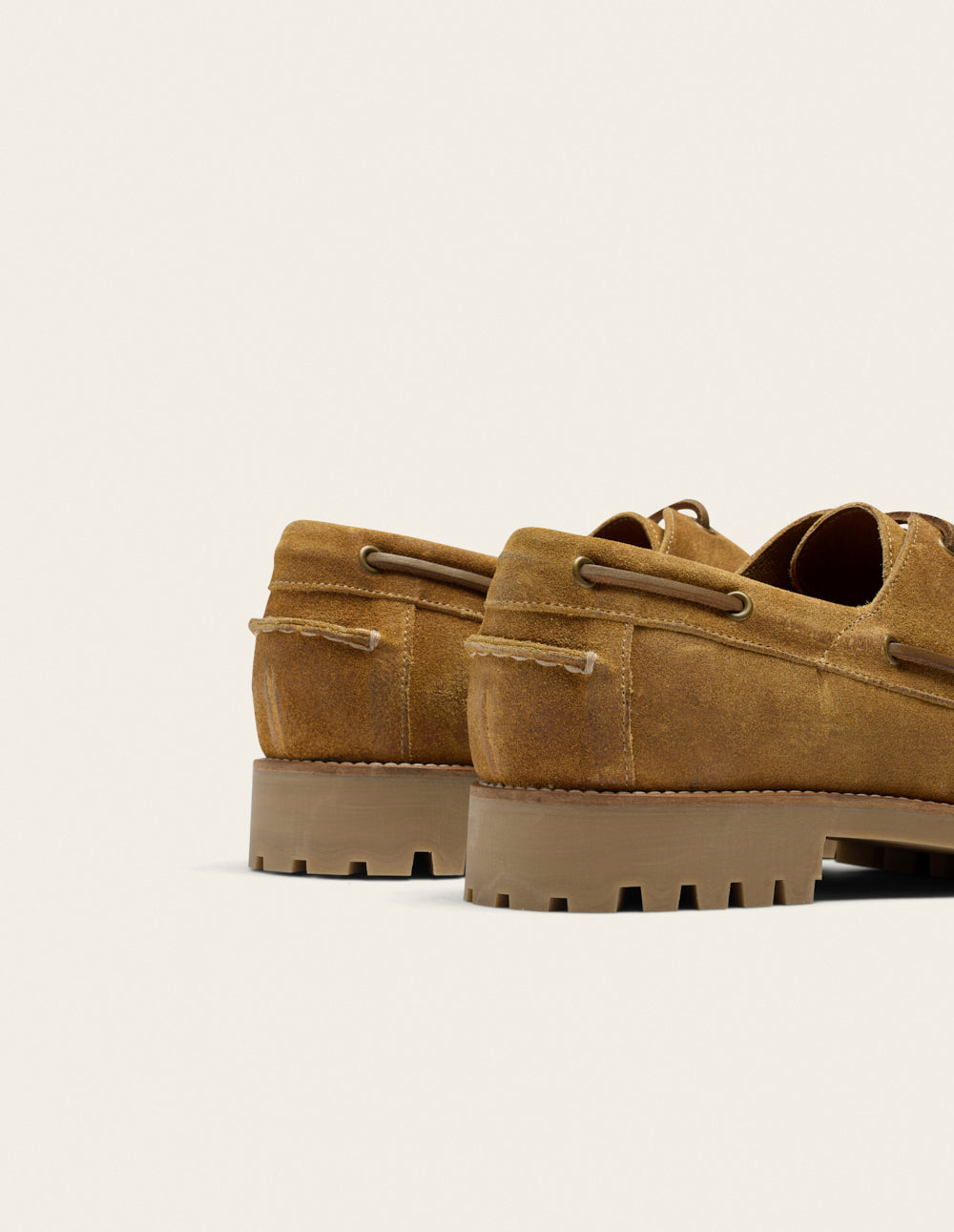 Chaussures Bateau Tom - Suède huilé marron