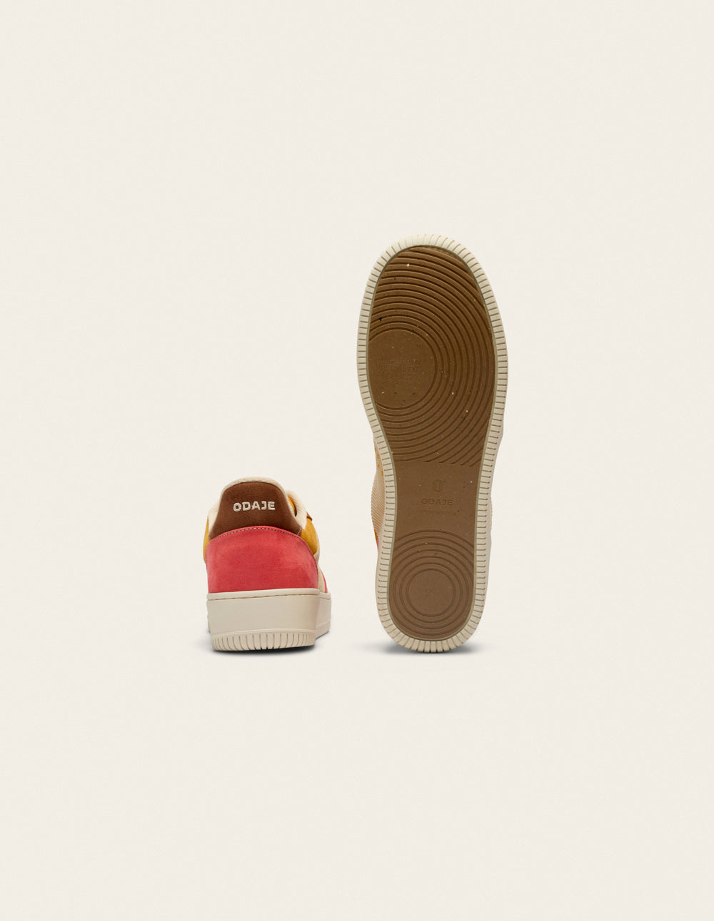 Baskets basses Maxence F - Brique jaune marron
