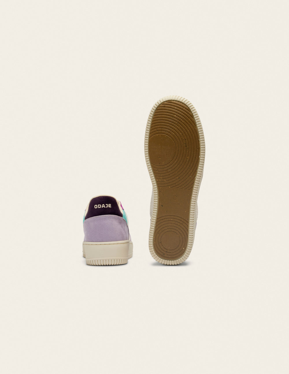 Baskets basses Maxence F - Lilas écru violet