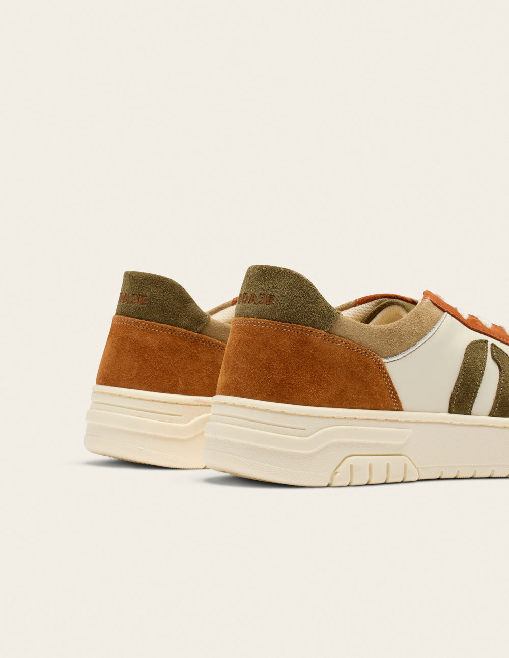 Nino low-top trainers - Brick beige brown