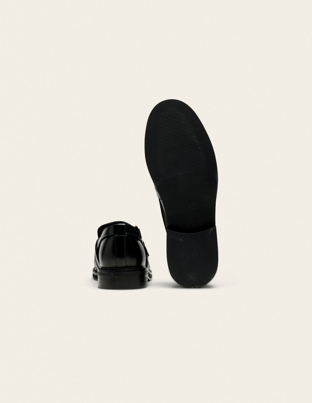 Mocassins Olyme - Cuir box noir