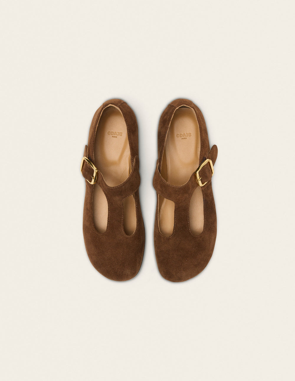 Ballerines Opal - Suède marron