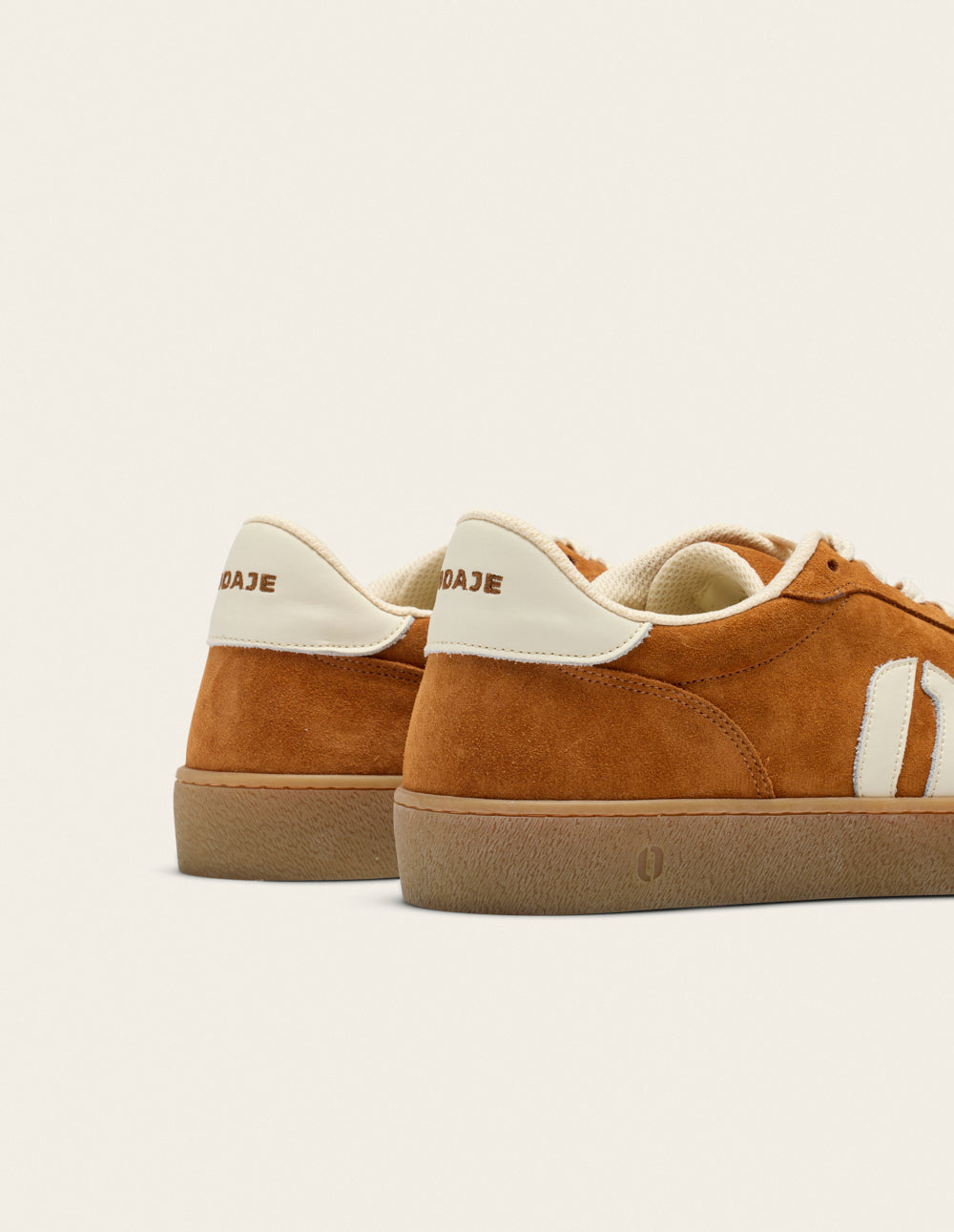 Pablo low-top trainers - Ecru brown