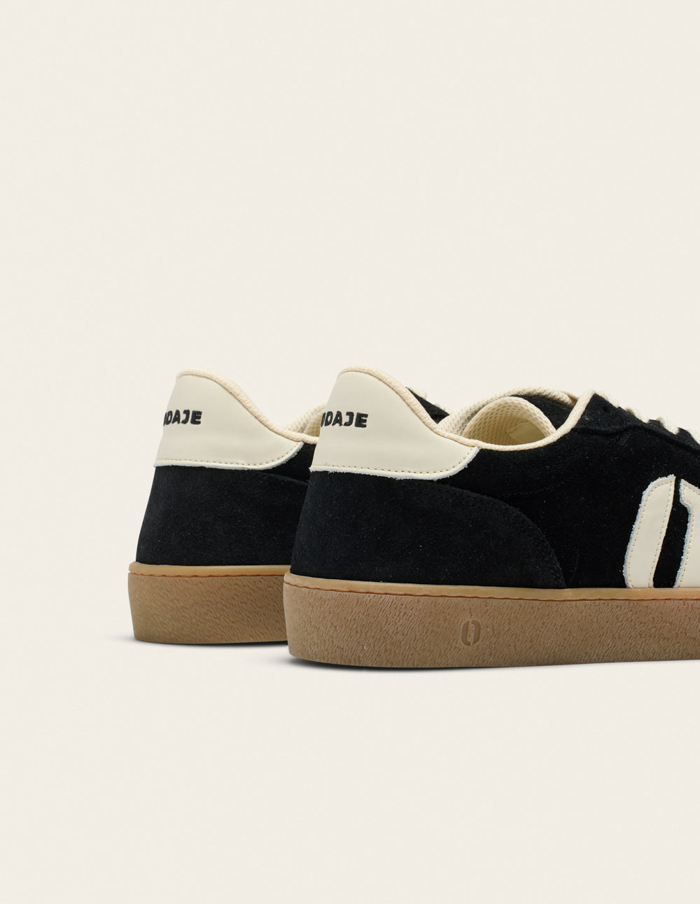 Pablo low-top trainers - Black ecru