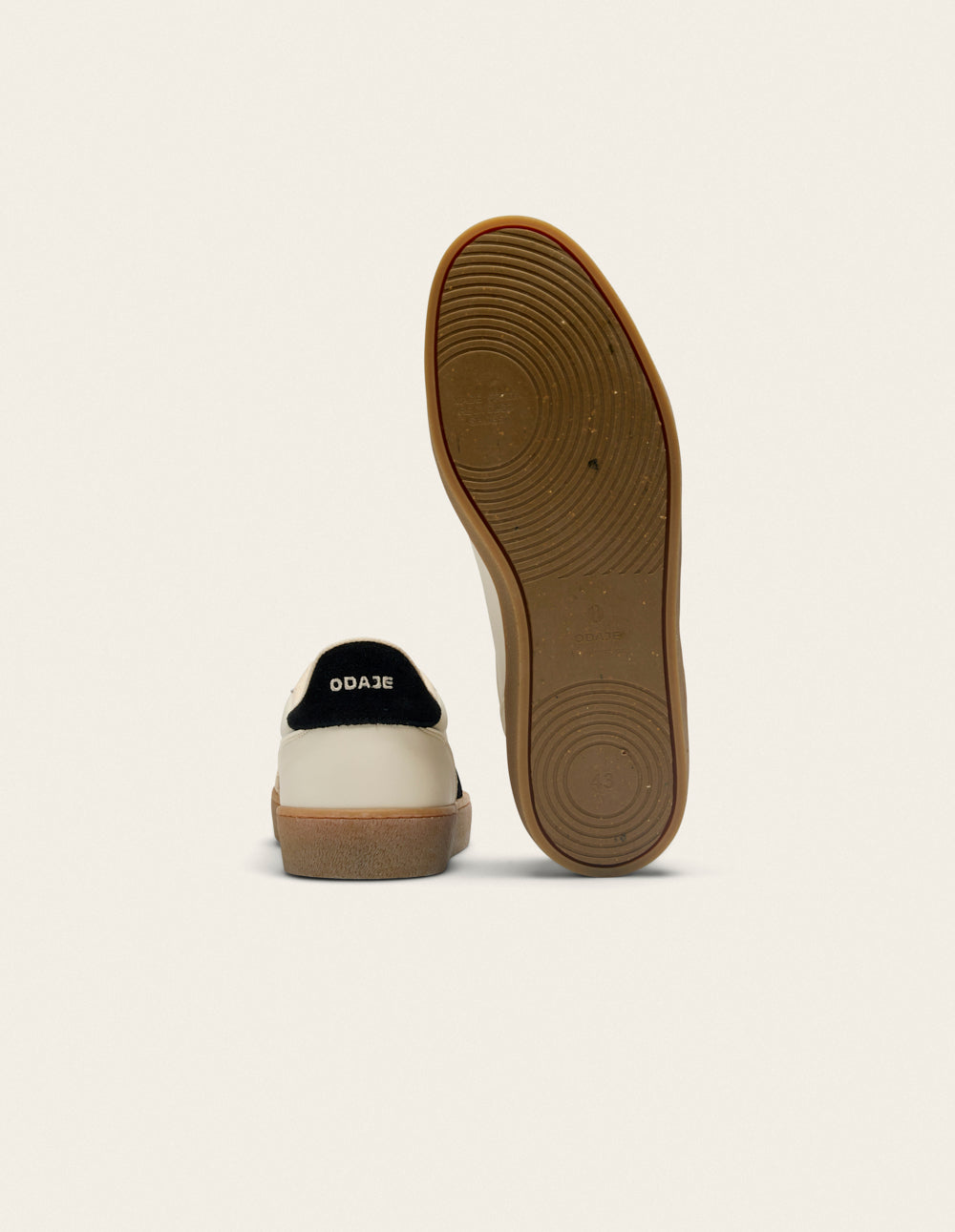 Pablo low-top trainers - Black ecru