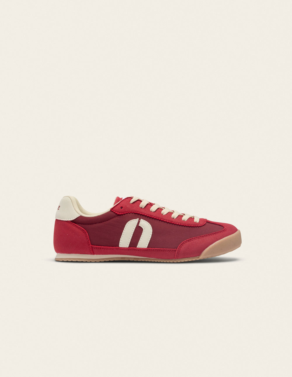 Riya low-top trainers - Ecru red