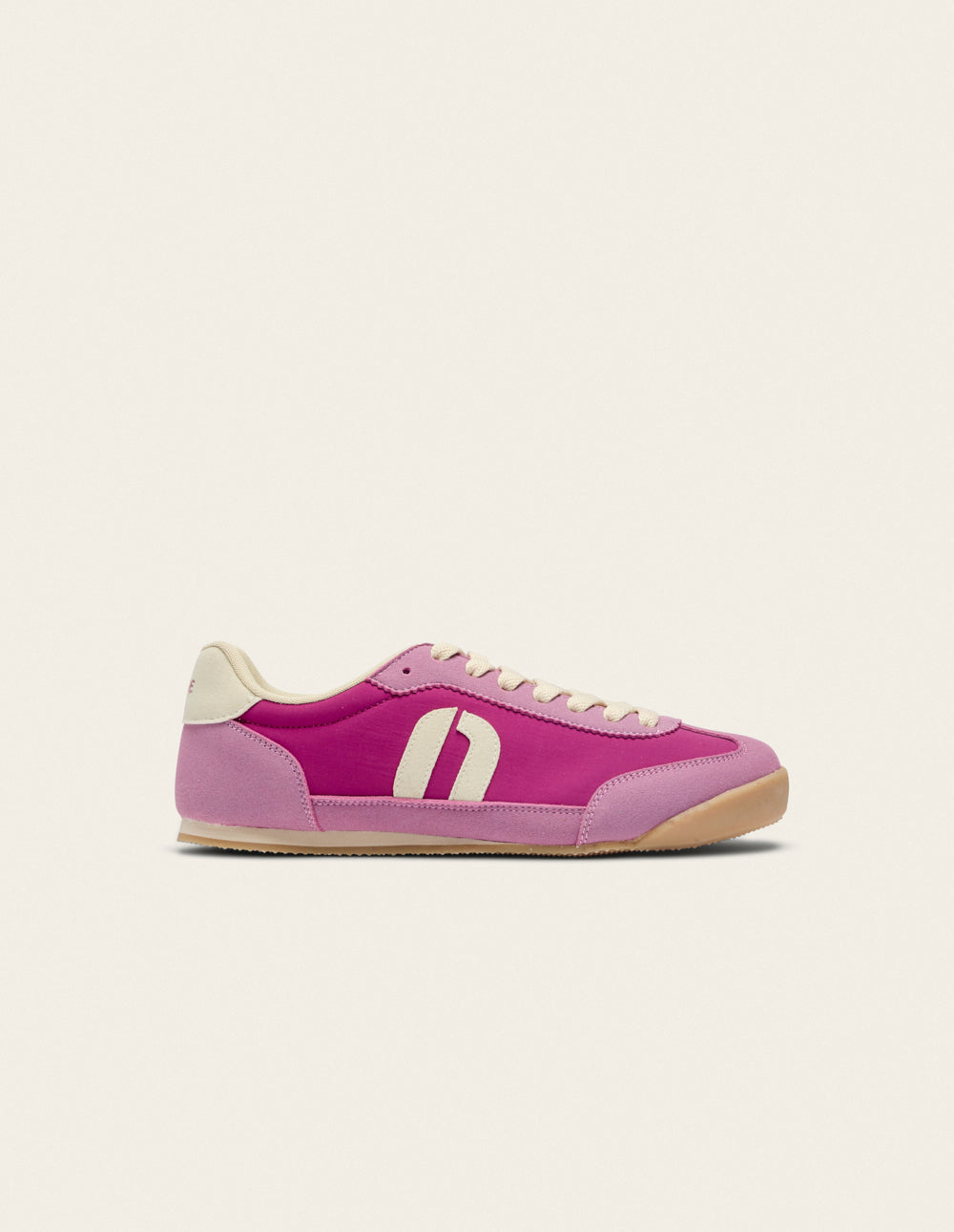 Riya low-top trainers - Off white violet