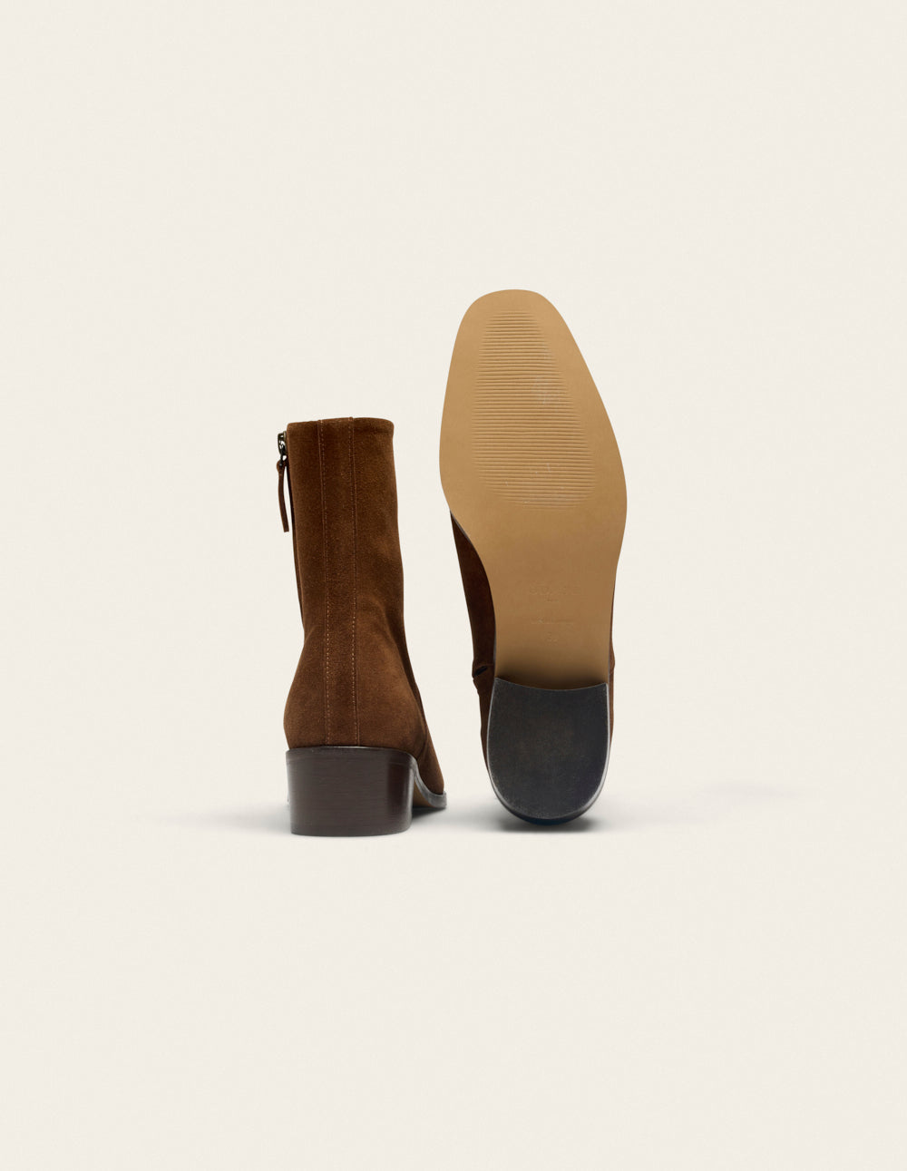 Bottines Sybille - Suède marron