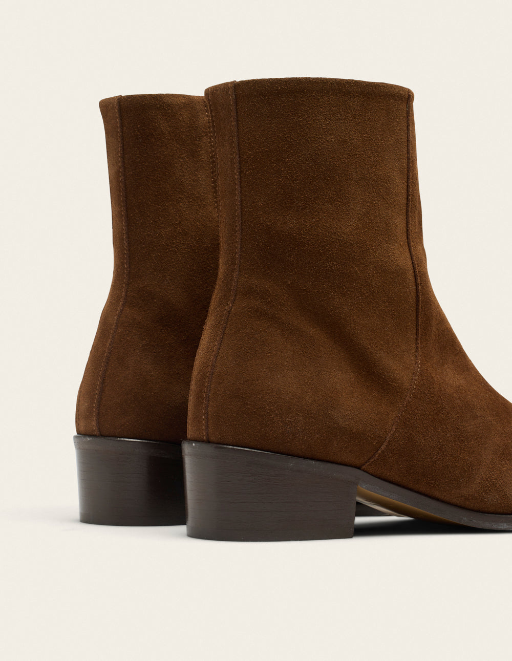Bottines Sybille - Suède marron