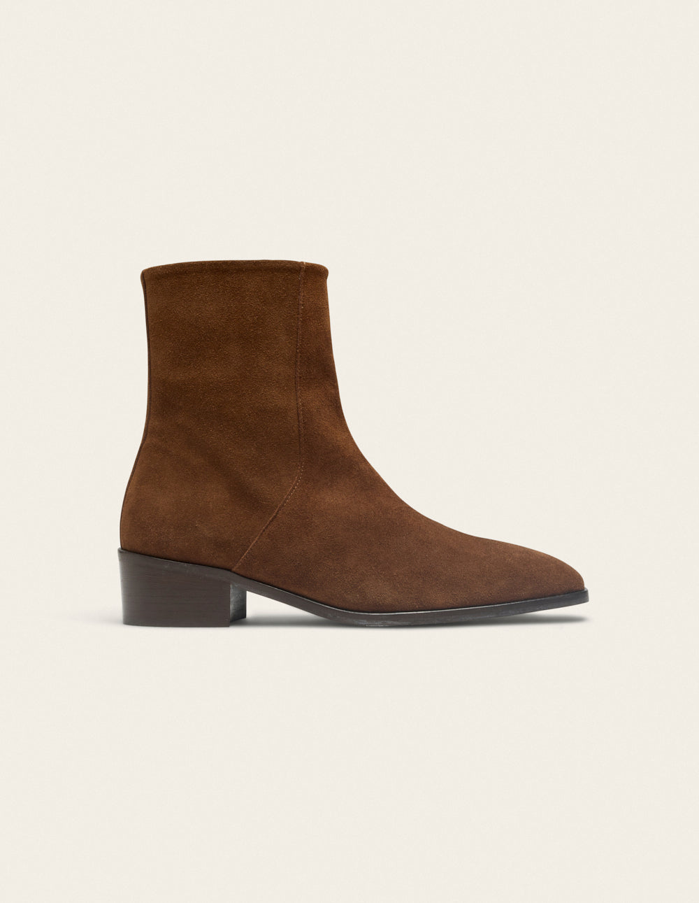 Bottines Sybille - Suède marron
