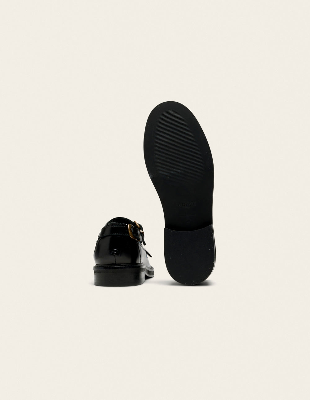 Toven Derby Shoes - Black Box Leather