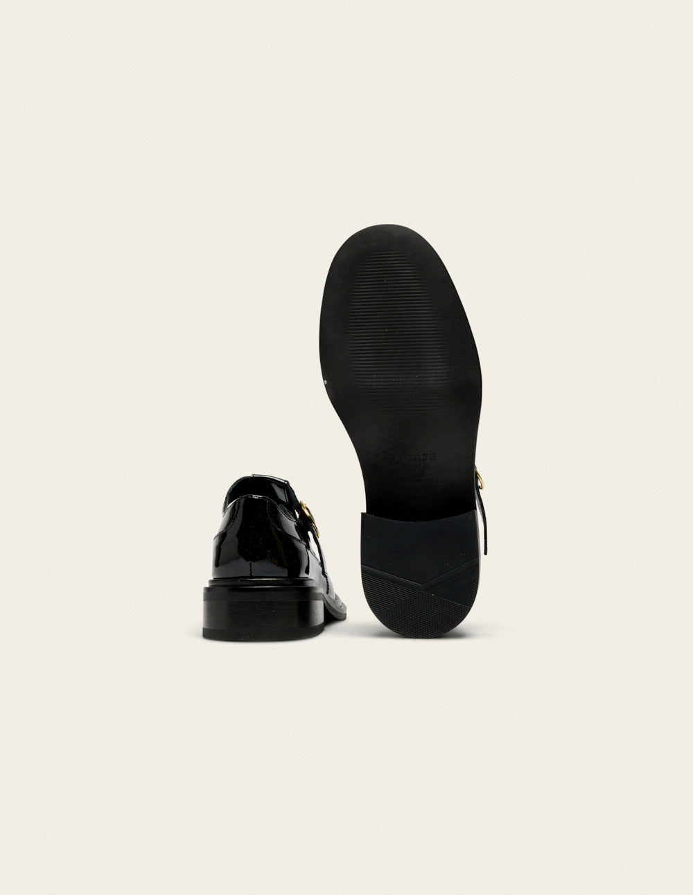 Tyria Derbies - Black patent leather