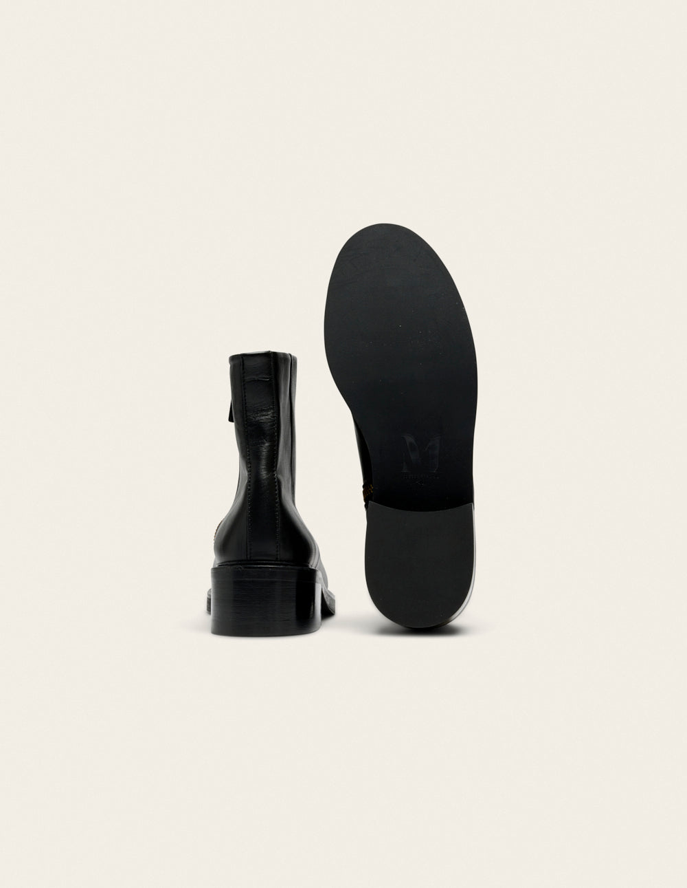 Bottines Virginie - Cuir noir