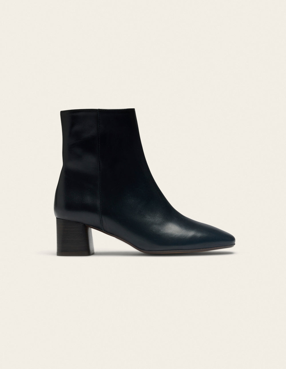 Bottines à talons Volma - Cuir noir