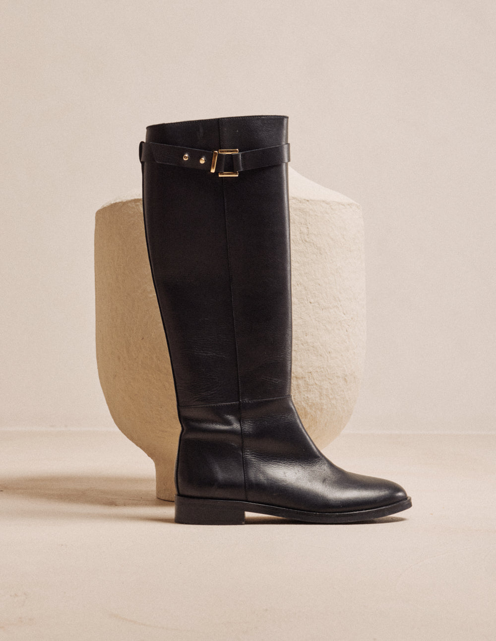 Civa Boots - Black Leather