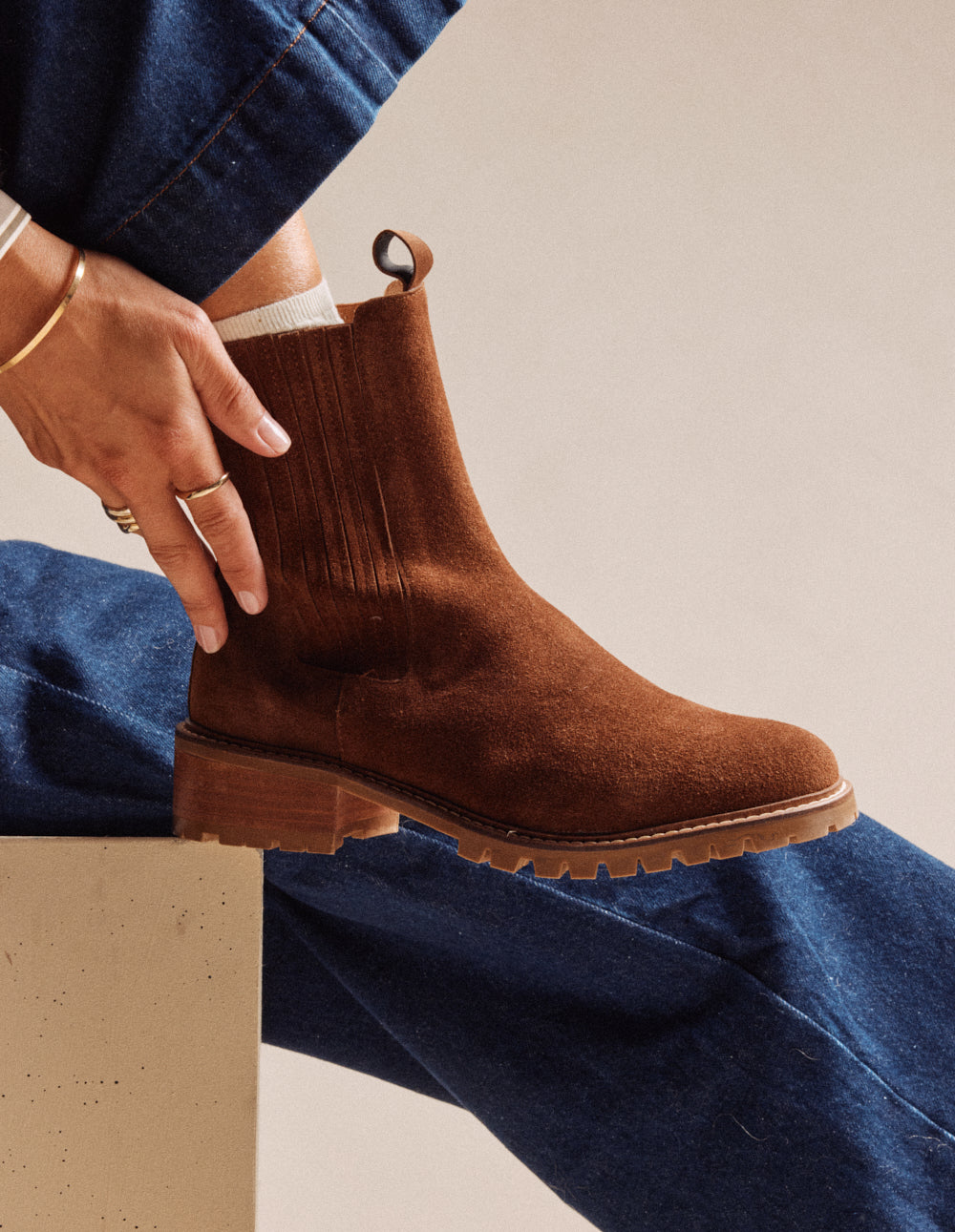 Boots Dorianne - Brown suede