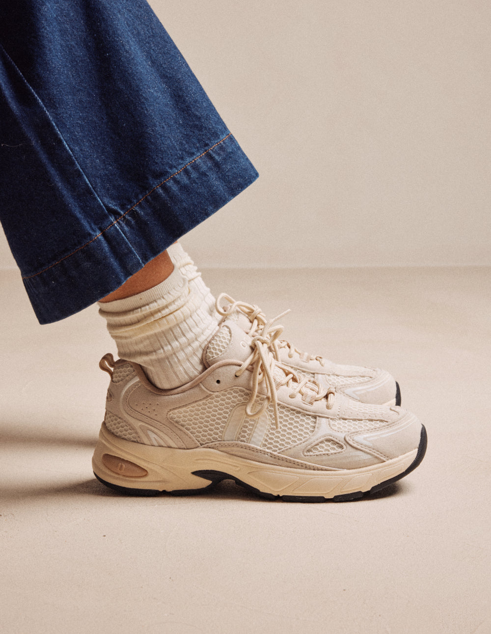 May low-top trainers - Cream