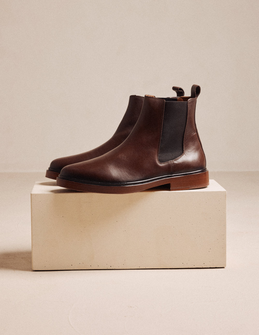 Ankle boots Nicolas - Brown leather
