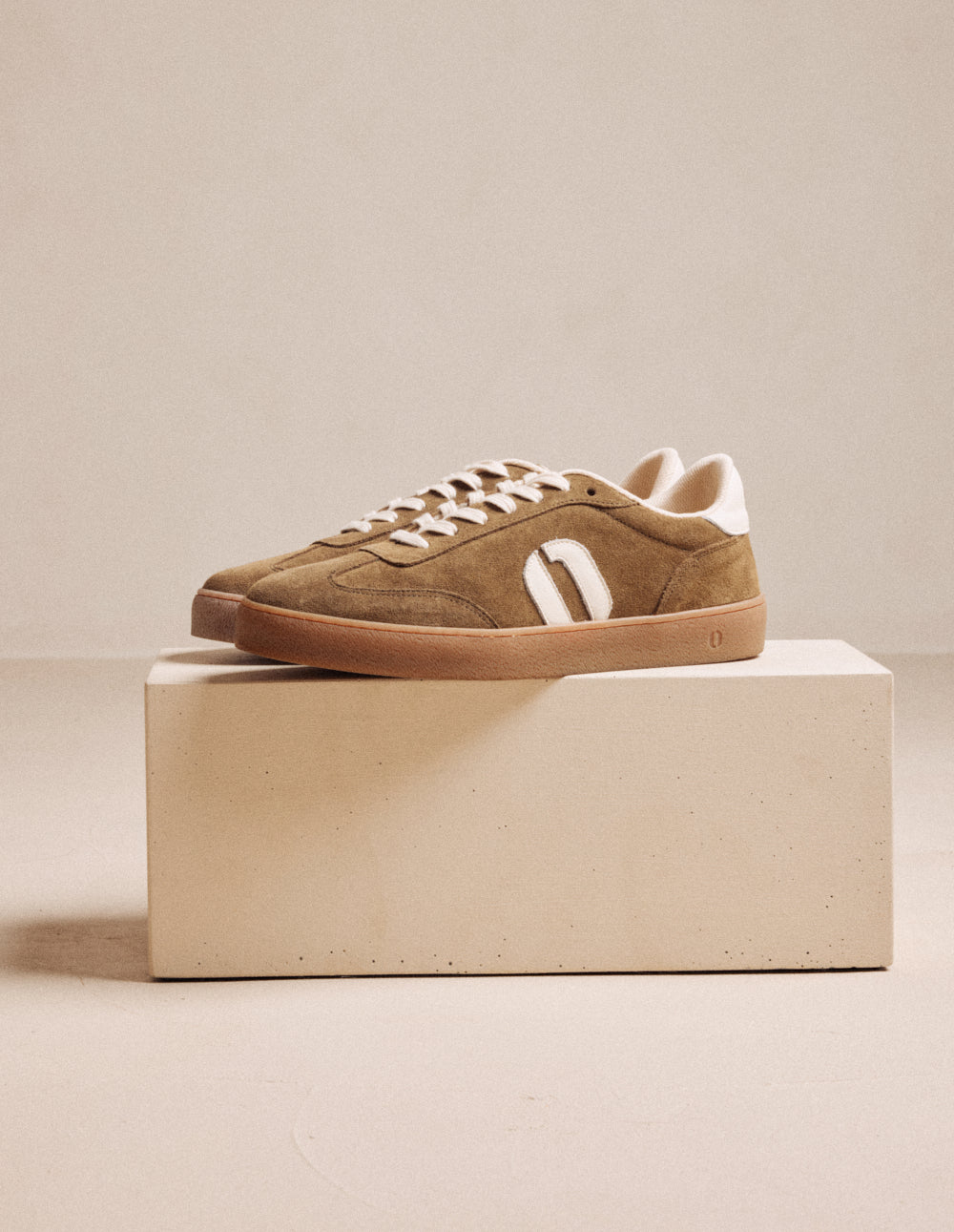 Baskets basses Pablo - Kaki écru