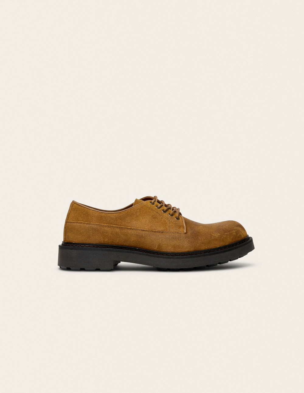 Taho derby - Cognac-oiled suede