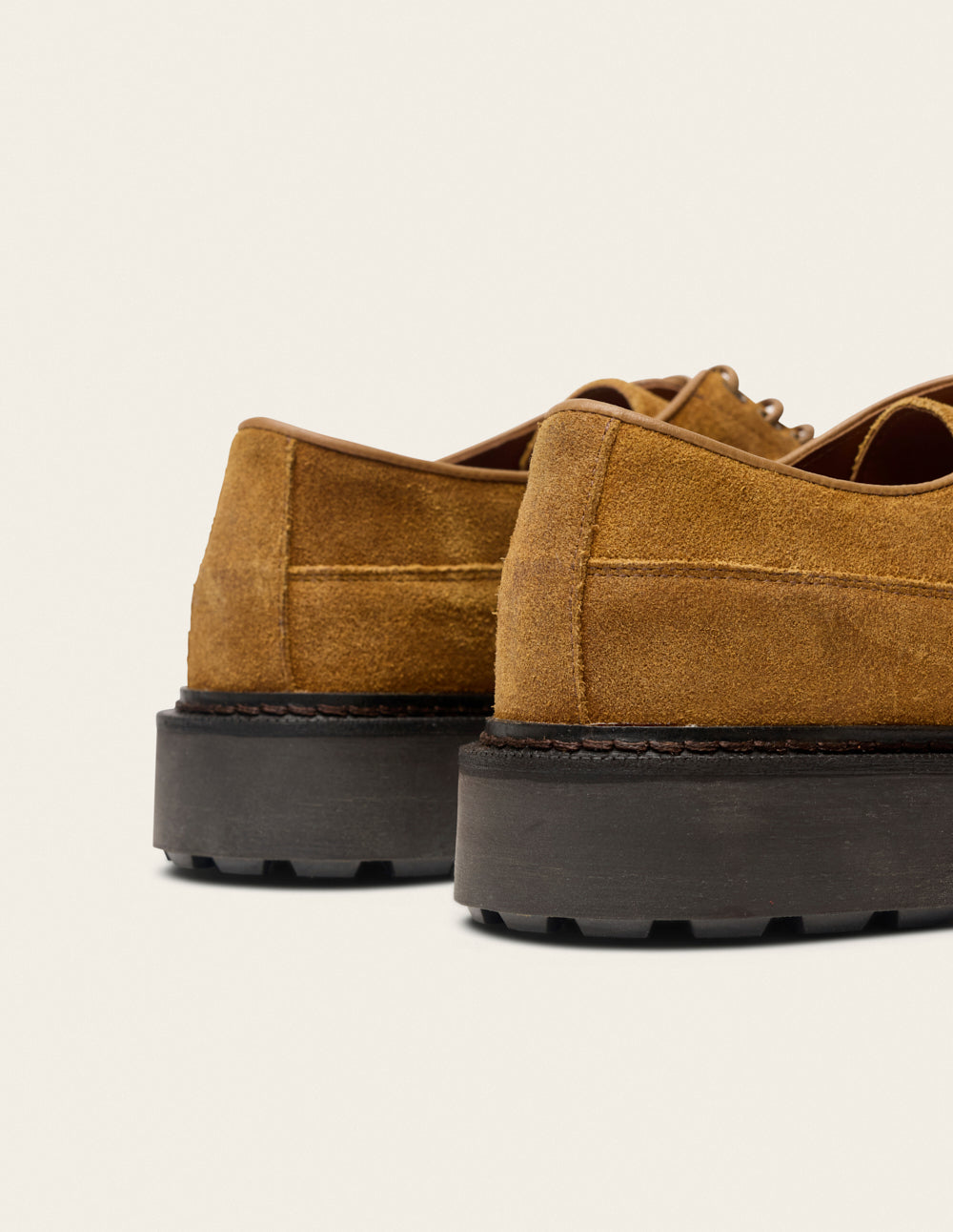 Taho derby - Cognac-oiled suede
