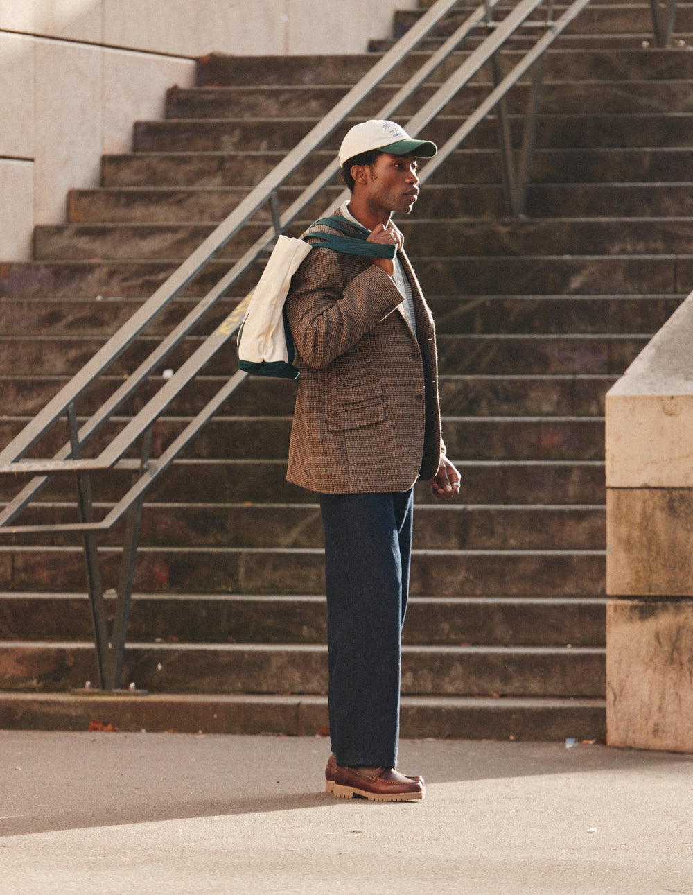 Chaussures Bateau Tom - Cuir marron foncé