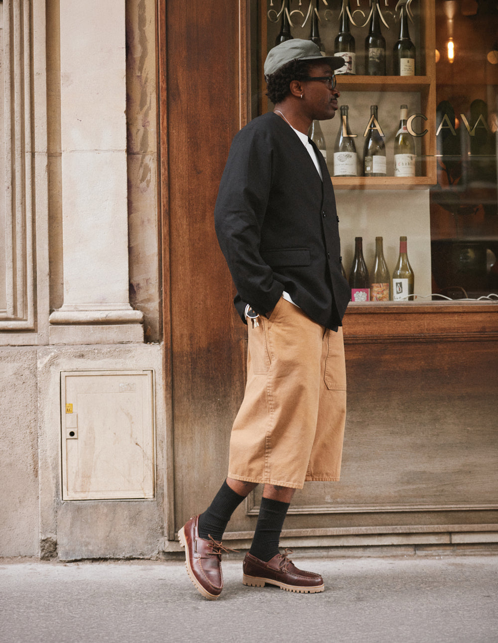 Chaussures Bateau Tom - Cuir marron foncé
