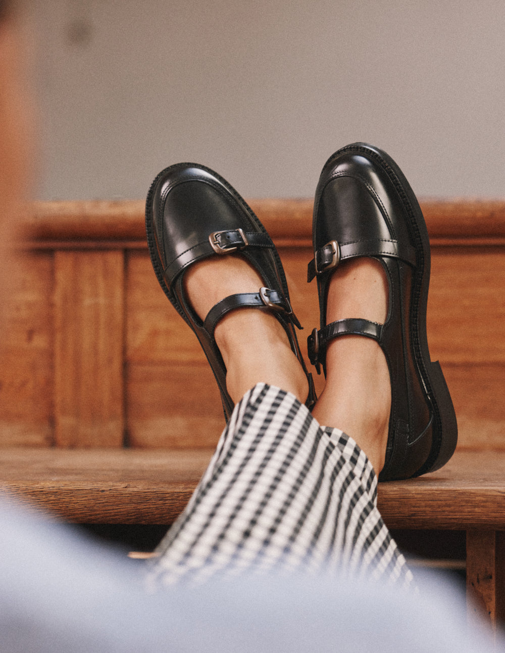 Derbies Toven - Cuir box noir
