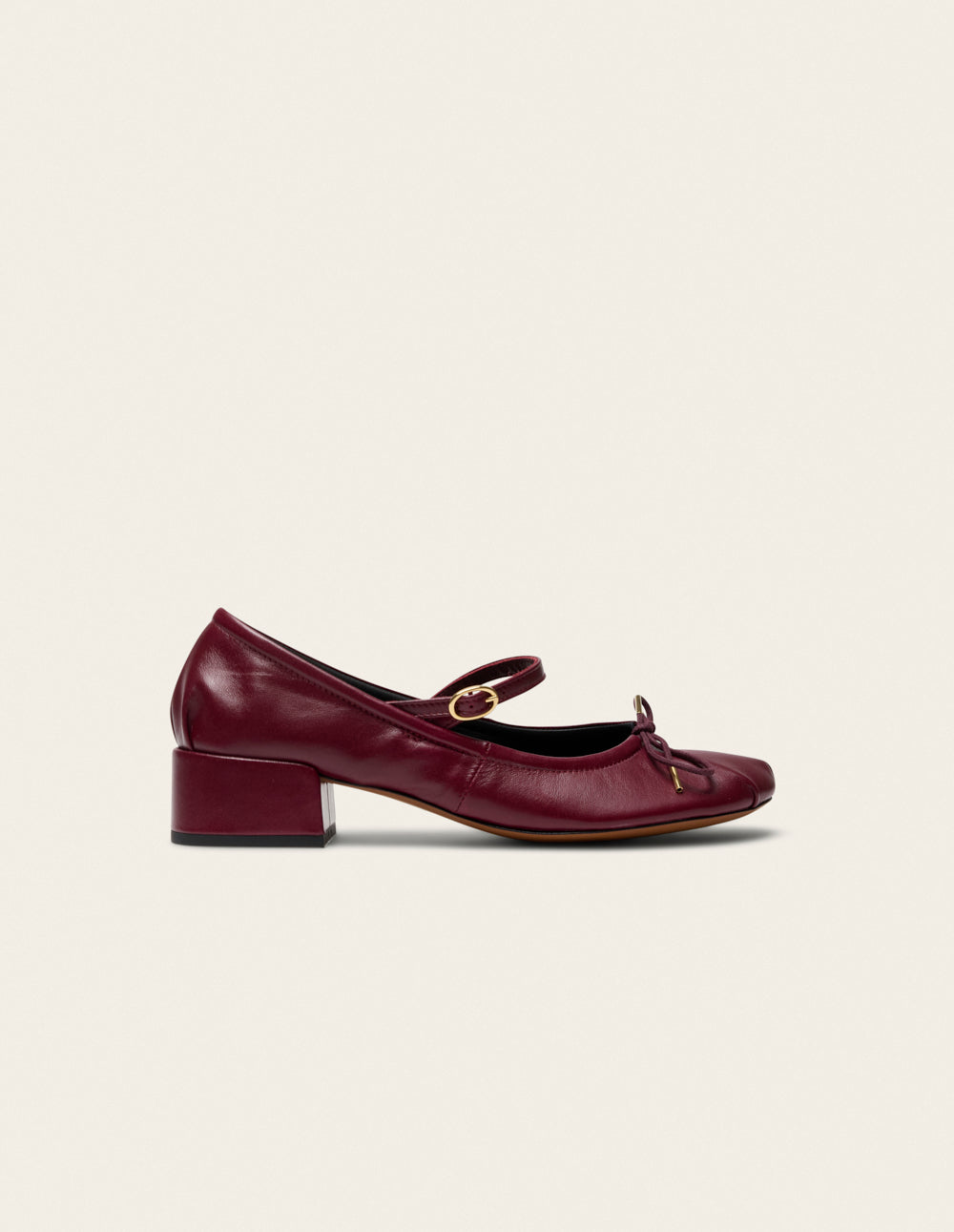 Escarpins Tovia - Cuir bordeaux